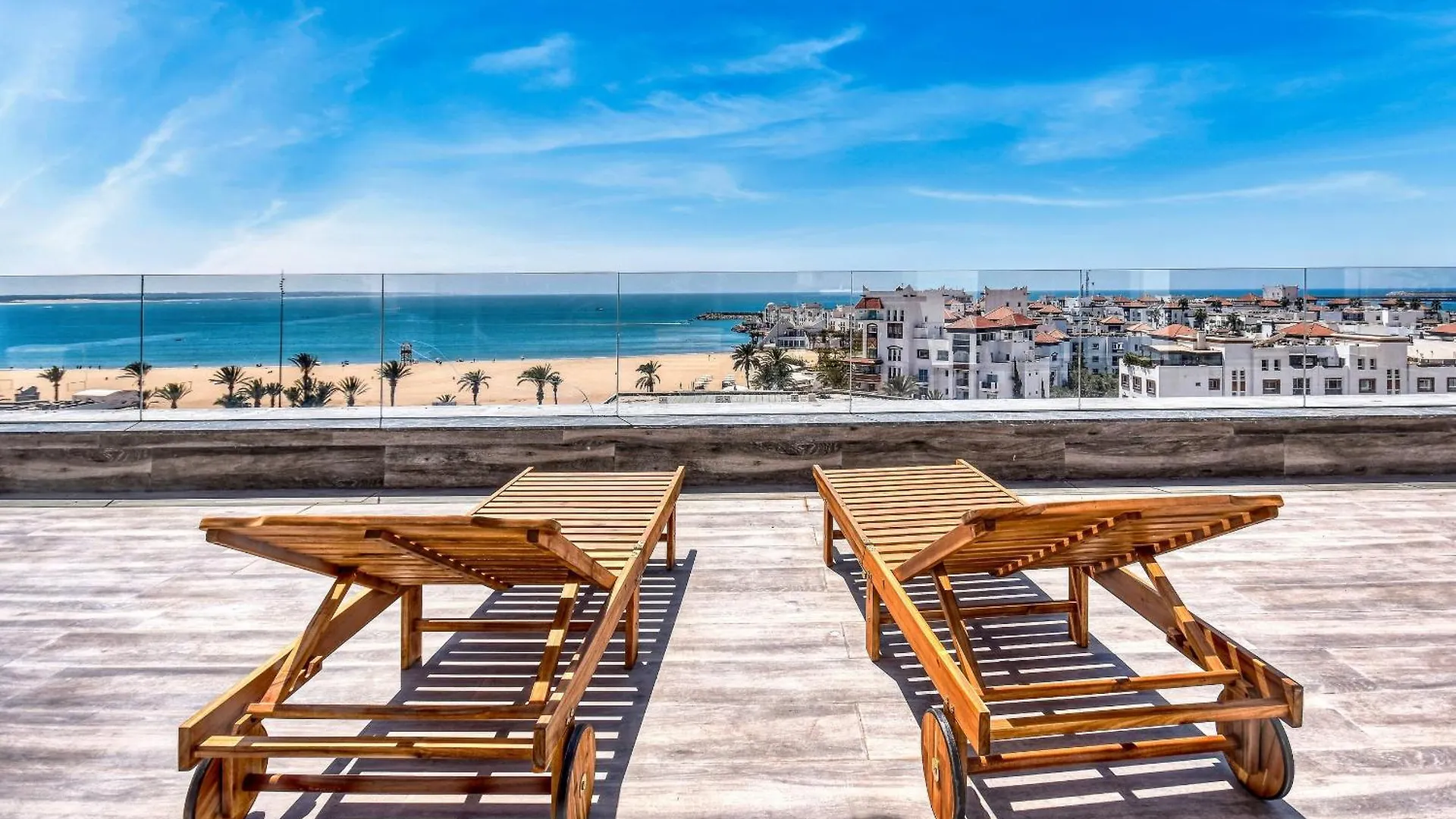 Luxury Seafront Appartement 6-7P Agadir 0*,