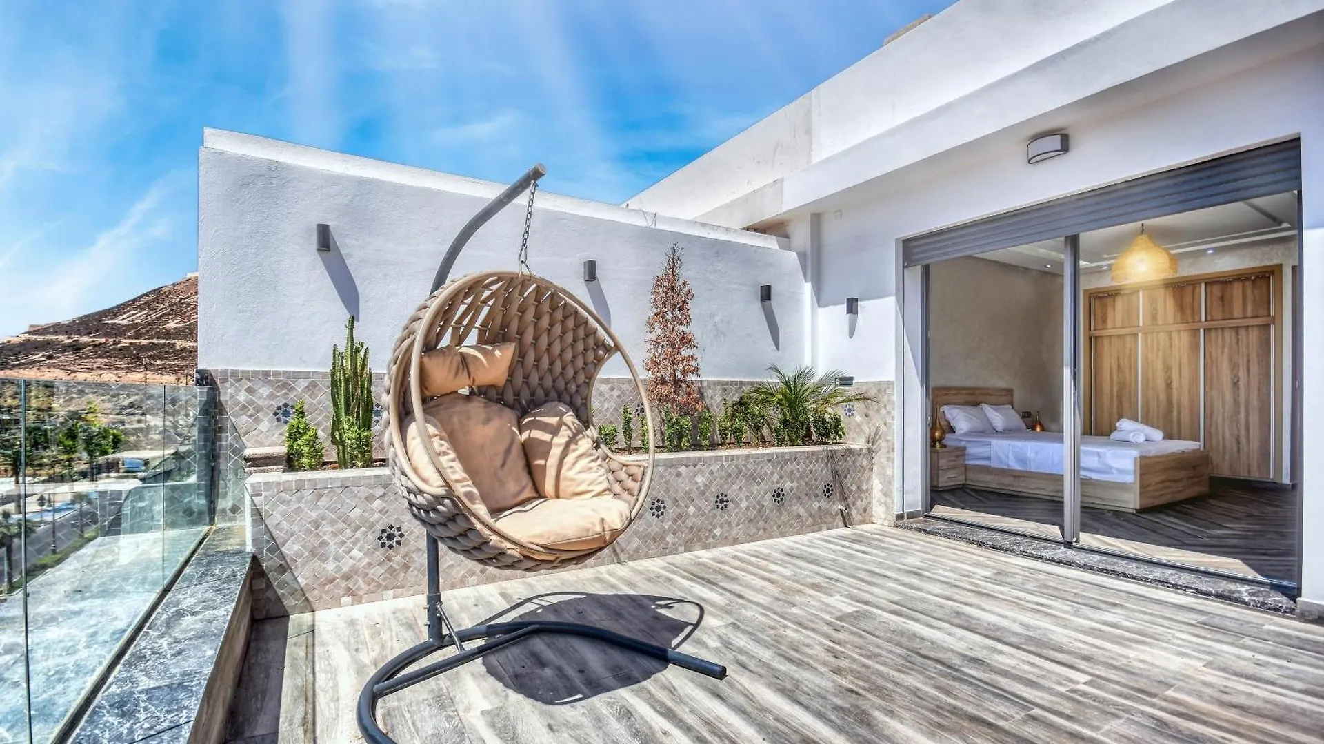 Luxury Seafront Appartement 6-7P Agadir Marokko
